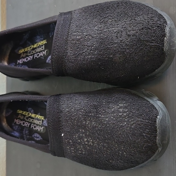 Skechers EZ Flex 3.0 Black Shoes Size 9 - Picture 5 of 9